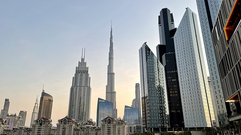 Burj Khalifa and the Dubai skyline