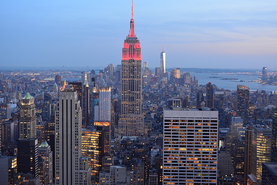 Empire State Building and the New York skyline