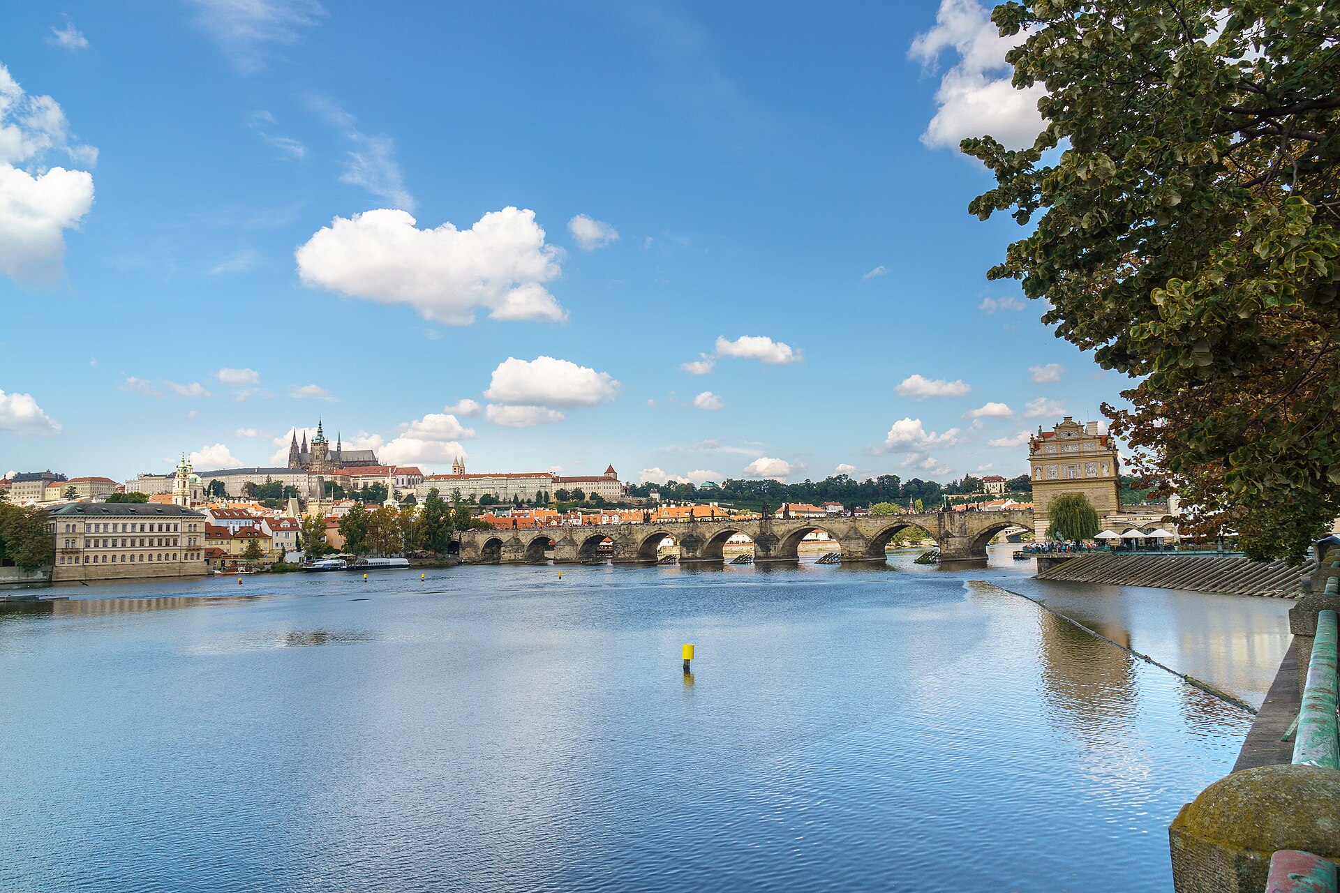 Charles Bridge and Prague Castle